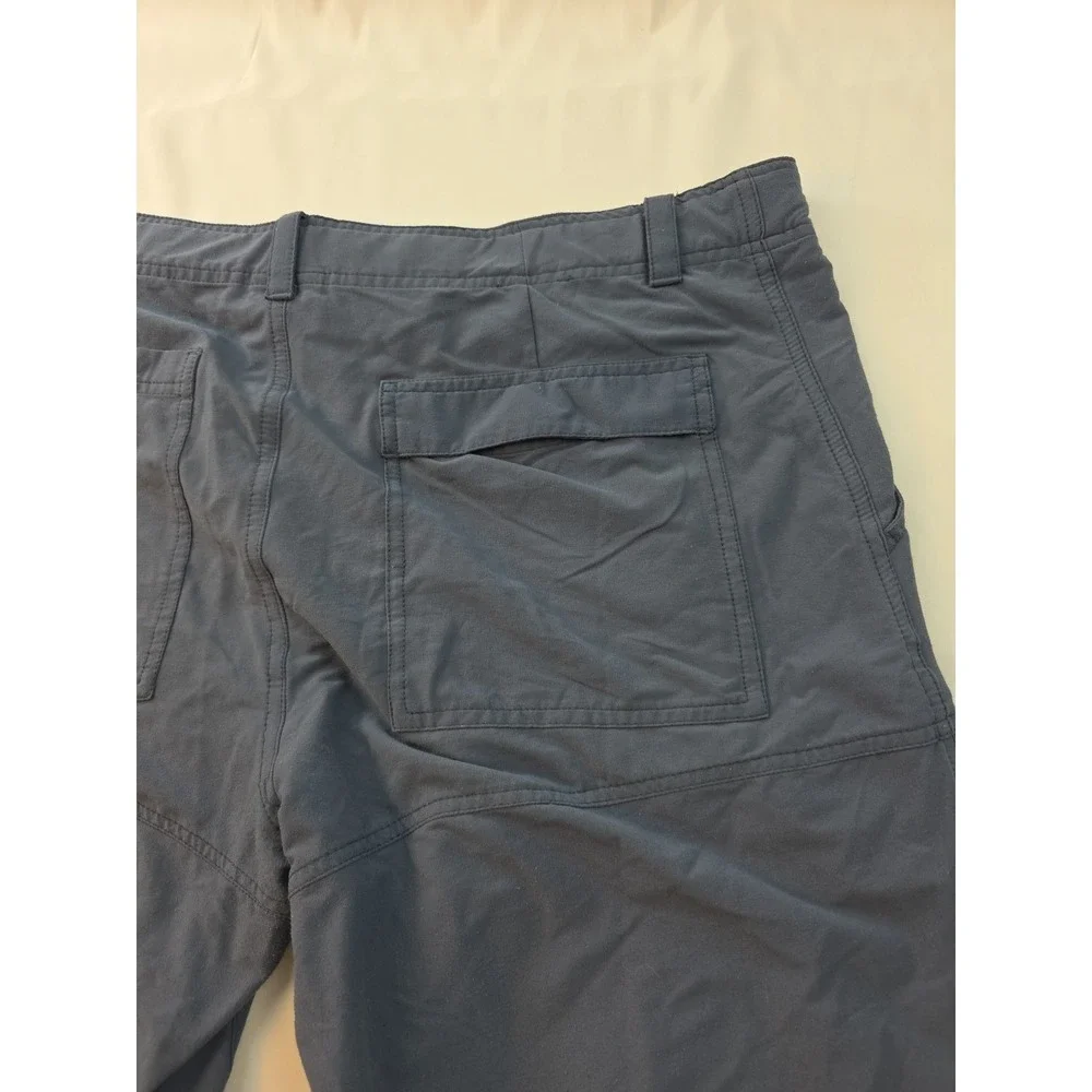 Columbia Shorts Mens 30 Grey Omni Shield Advanced Repellency Cargo Belted Hiking